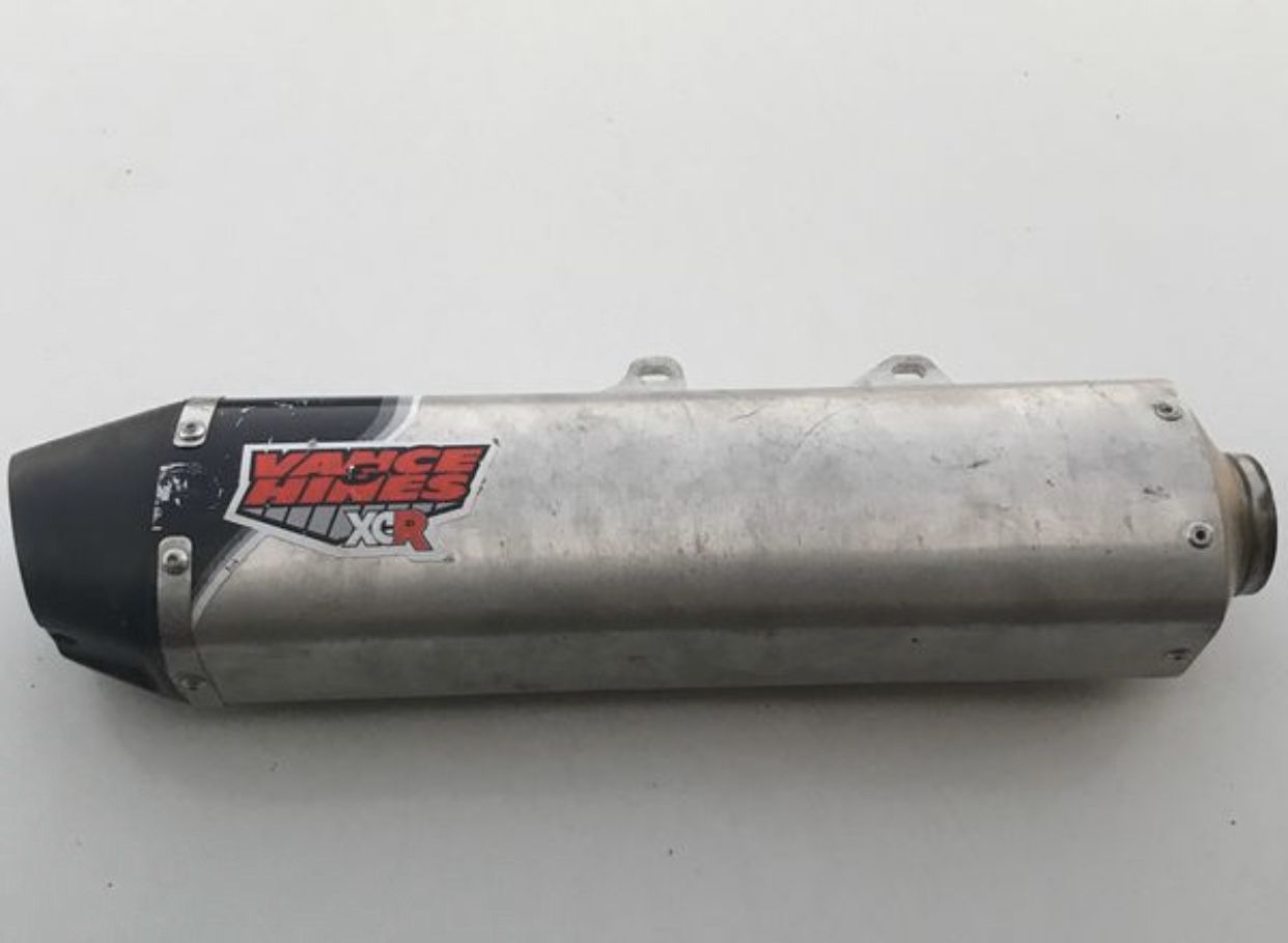 Yz 450 Vance and Hines xcr slip on exhaust