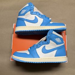 Nike Air Jordan 1 Retro High OG UNC Reimagined Mens size 7 Rare NEW!