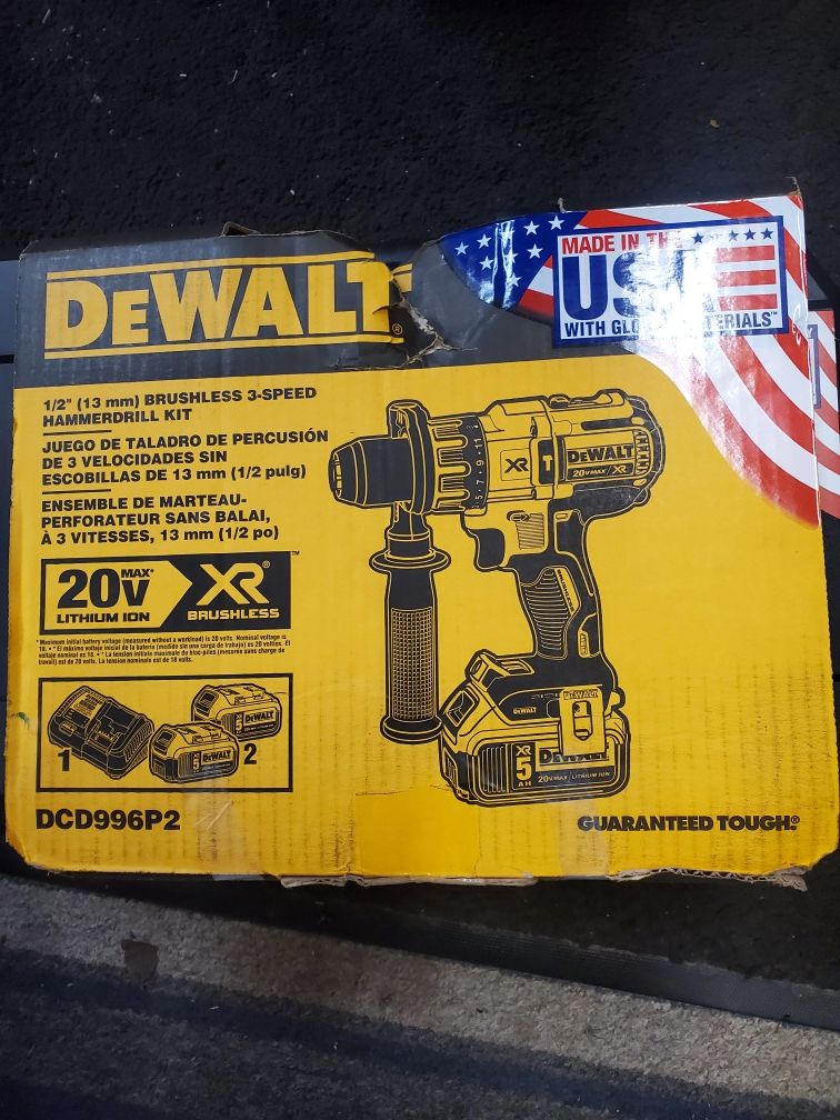 Dewalt 1/2 hammer drill kit