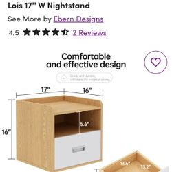 Side Table/Nightstand
