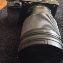Sony a 6300 4k Camera ONLY TODAY