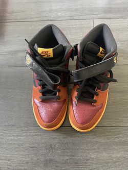 Nike Sb Mid Ostrich/team Red
