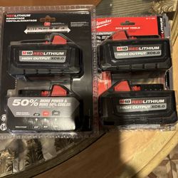 Baterías Milwaukee 6.0 Nuevas $220 El. Par