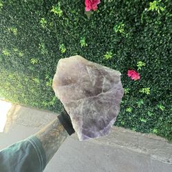 Amethyst Slab With Sparkles Raw
