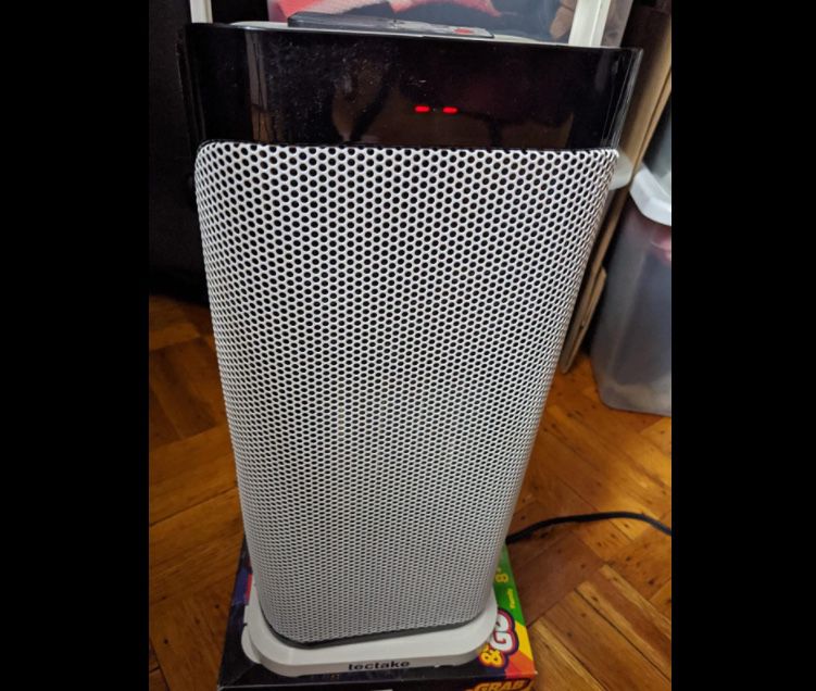 REMOTE CONTROLLED SPACE HEATER