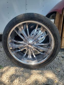 24" Borghini rims with Tires