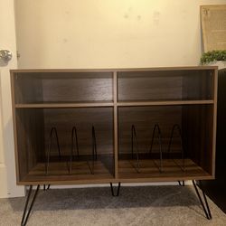  Vinyl Holder/TV Stand/Record Player Stand 