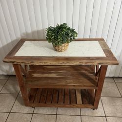 Wood table