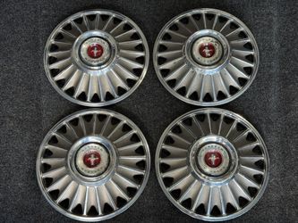 Set of 4 Vintage OEM 1967 Ford Mustang 14” Hubcaps