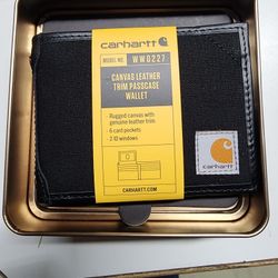 Carhartt Black Wallet 