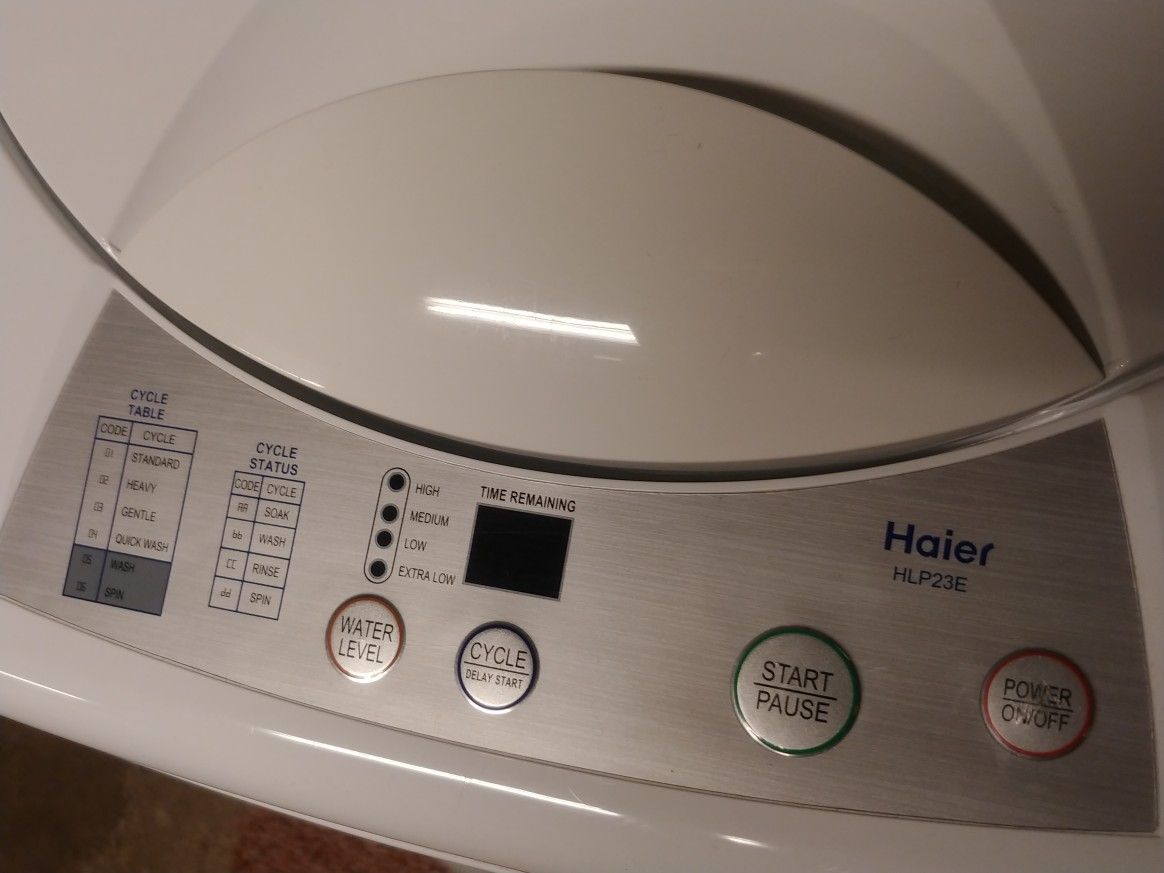 Haier 1.5 cu ft Portable Washer Washing Machine with Sink Hookup