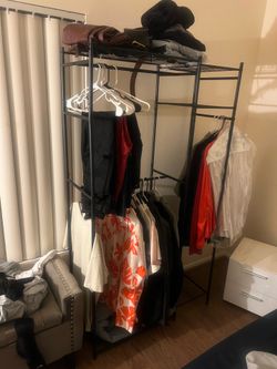 clothes rack