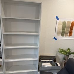 White Book Shelves 39 1/2 X 79 1/2 (set of 3)