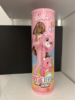 Barbie Care Bears Cutie Reveal Pink Care Bear