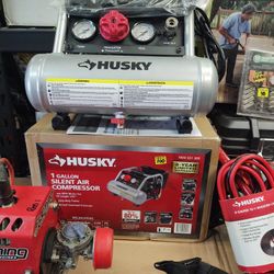Husky 1 Gallon Silent Air Compressor