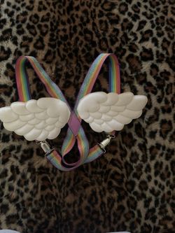 Small Child Angel Wing Suspenders