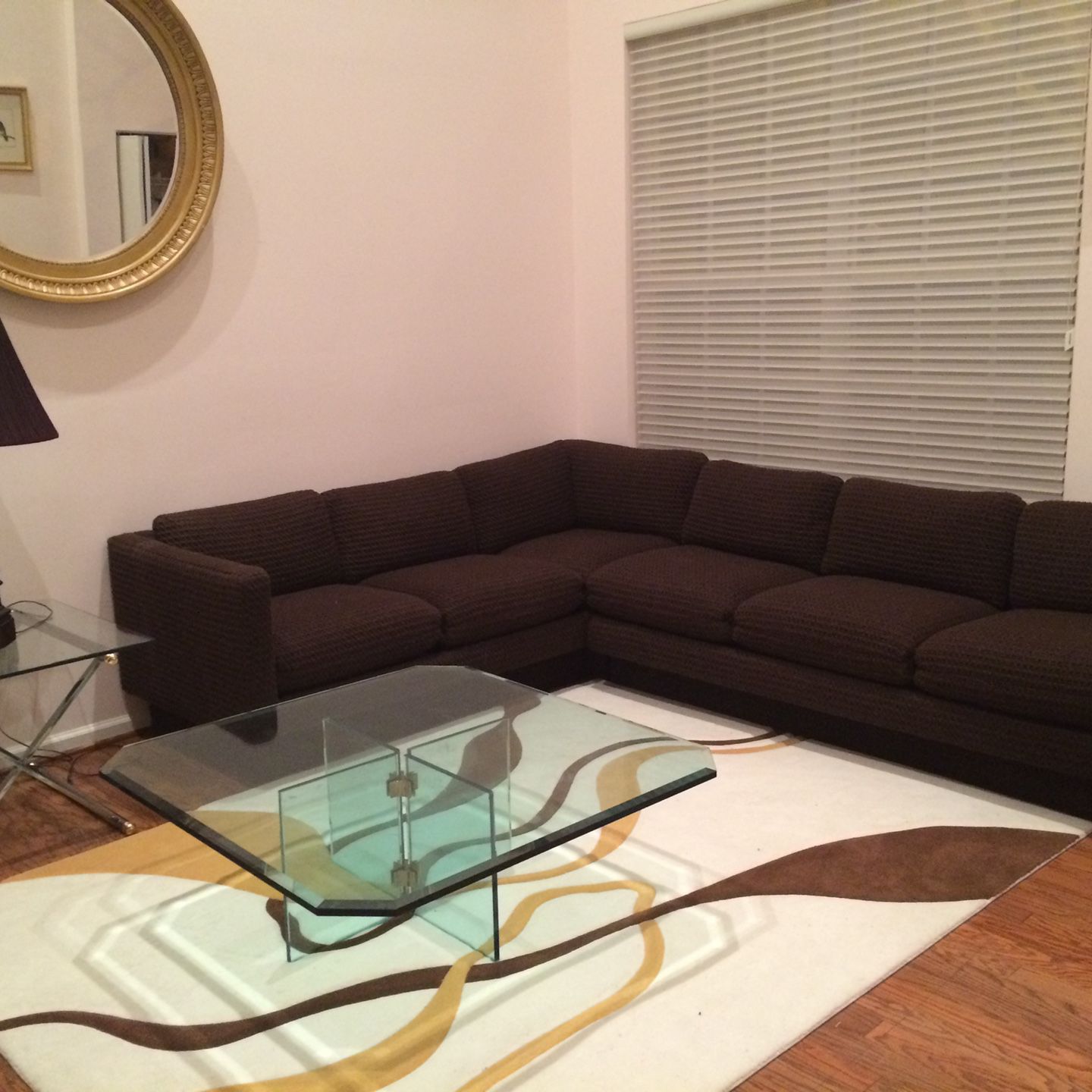 Vintage & High end Sectional Couch- (ART) Very Comfortable!
