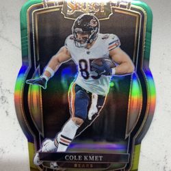 COLE KMET PANINI SELECT BEARS GREEN YELLOW