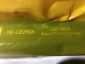 HP HE-CE250X Black Toner cartridge NEW