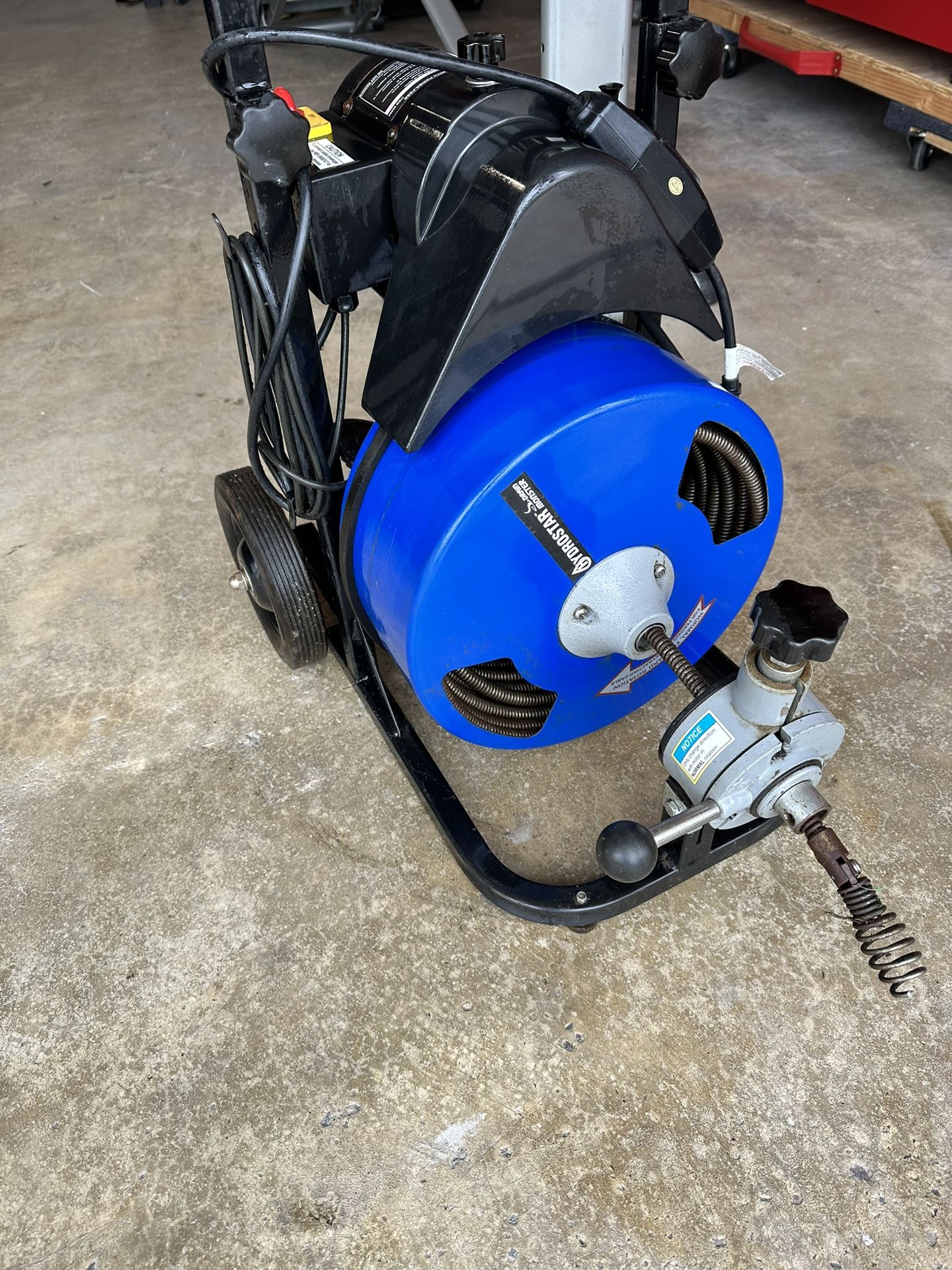 Hydrostar Drainmonster Drain Snake + New Replacement Cable