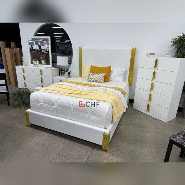 Modern Queen / Eastern King Size Bed Frame - Mattress Sold Separately