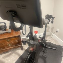 Peleton With 3 Pound Weights And Size 8 And 11 Shoes