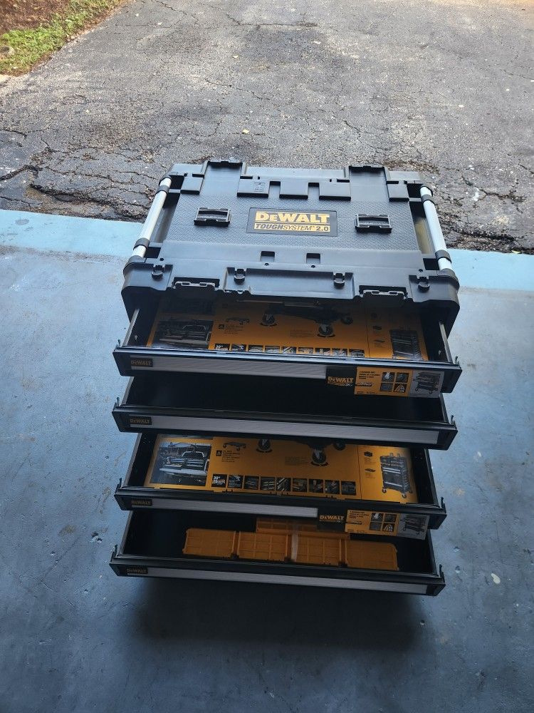 TOUGHSYSTEM 2.0 DXL 30 in. 2-Drawer Tool Box By DEWALT - BRAND NEW - (2) Available