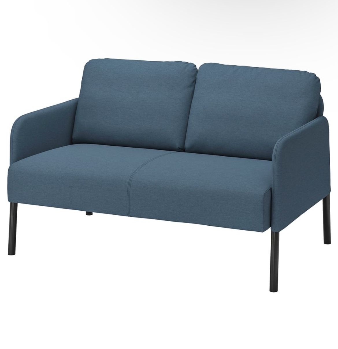 IKEA GLOSTAD Blue Loveseat