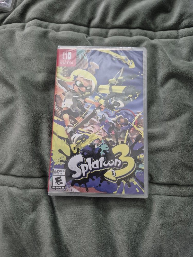 splatoon 3 nintendo switch