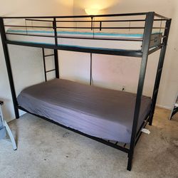 Metal Twin Bunk Bed