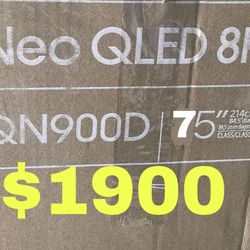 Samsung 75 8k 144Hz NEO QLED LED LCD TV 