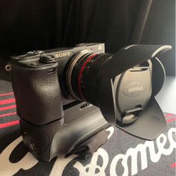 Sony A6300 12mm lens and accessories