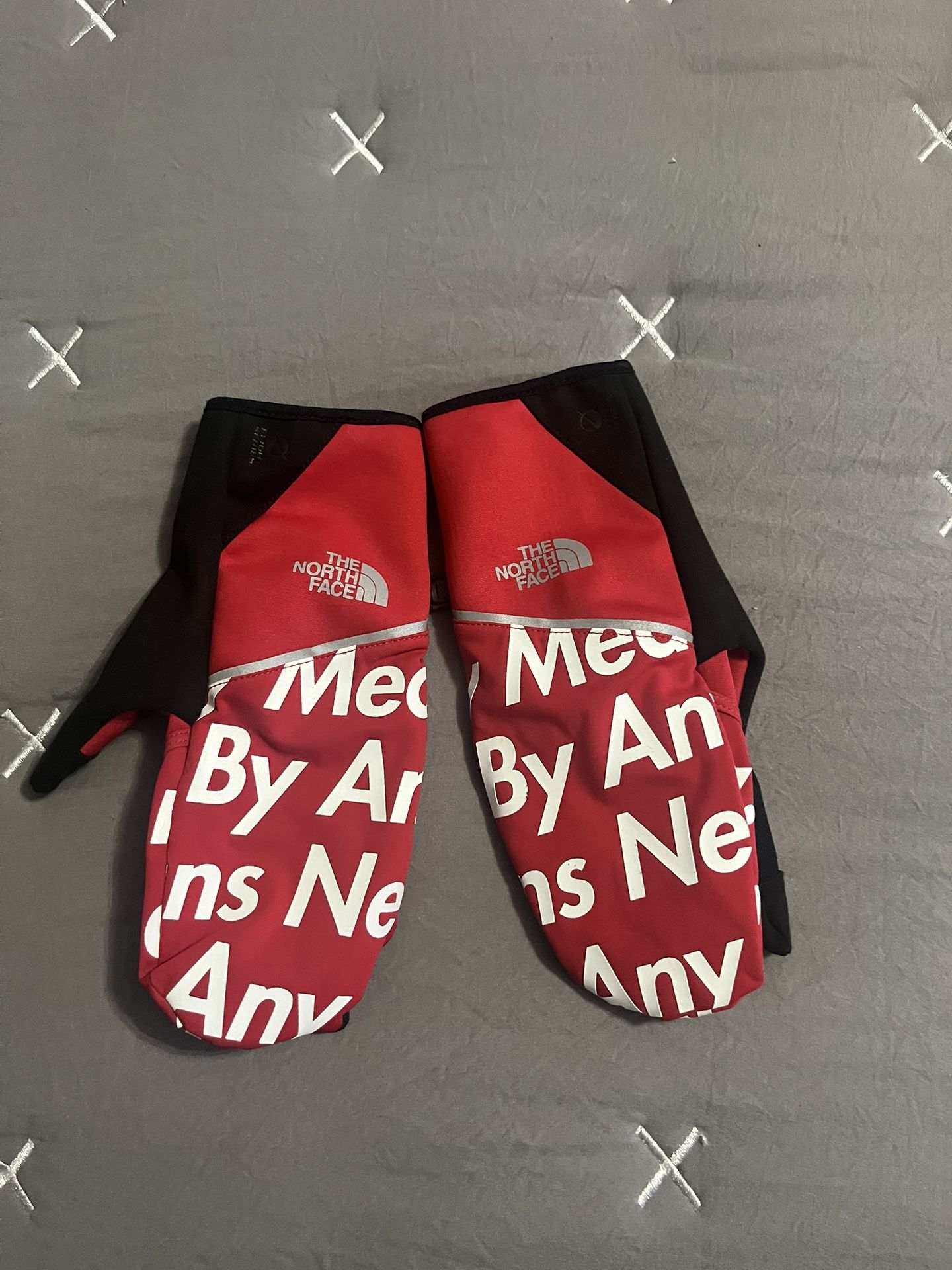 Supreme North Face Gloves By And Means Sz Small Never Use
