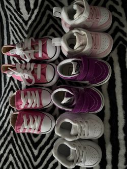 Toddler Sneakers Bundle – Nike, Vans, Converse