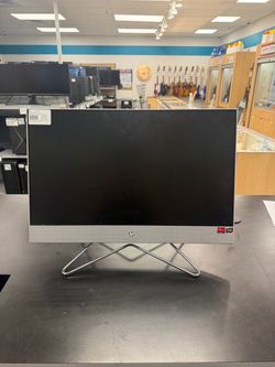 HP All-in-One Desktop Computer with mouse and keyboard