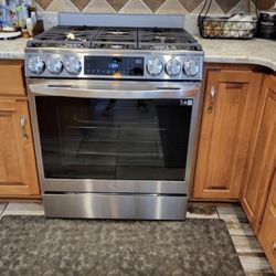 Gas Stove with Air Fryer Oven 