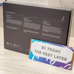 Microsoft Surface Pro 13in With Copilot Brand New - $5 DOWN TODAY, NO CREDIT NEEDED