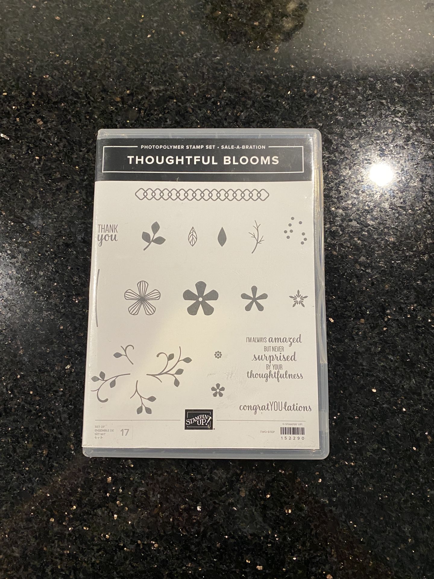 STAMPIN’ UP! Photopolymer Stamp Set: Thoughtful Blooms