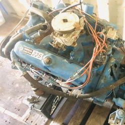 Twin Chrysler Marine 318 engines