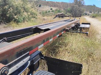 container transfer trailer