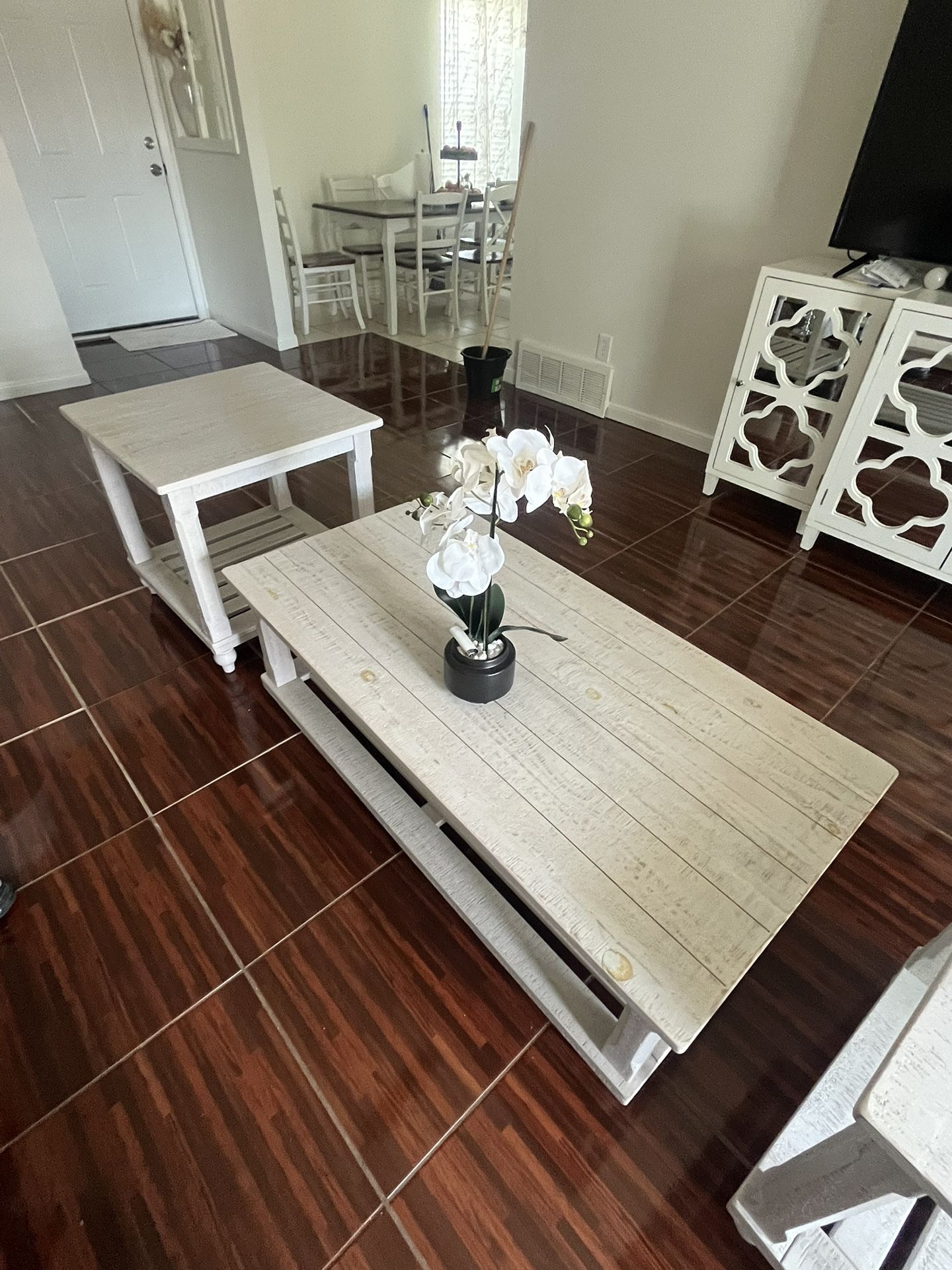 Coffee Table And Side Tables