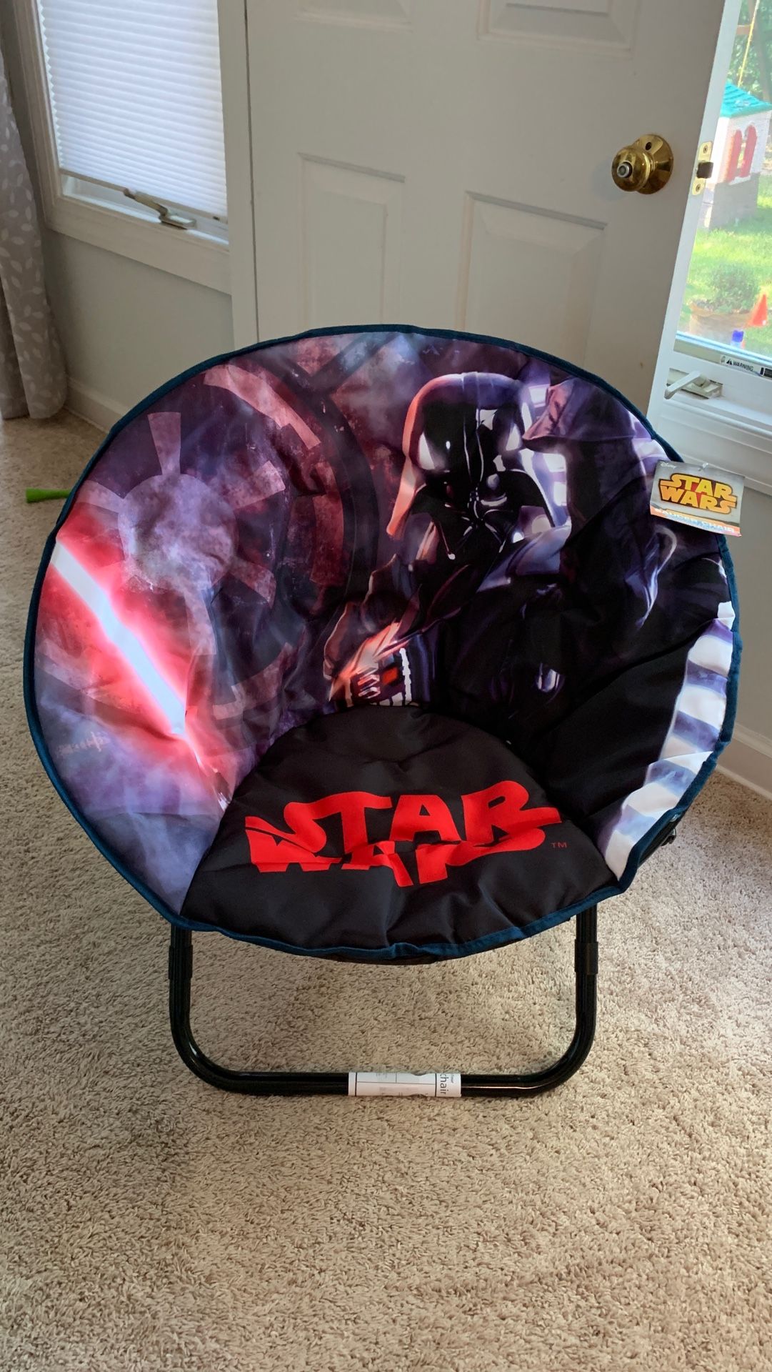 Star Wars saucer folding chair-BNWT