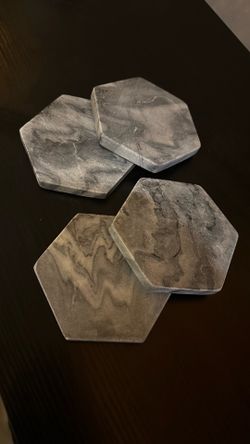 Marble coasters