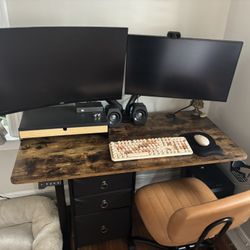 Fezibo GM05-2 dual monitor arm 