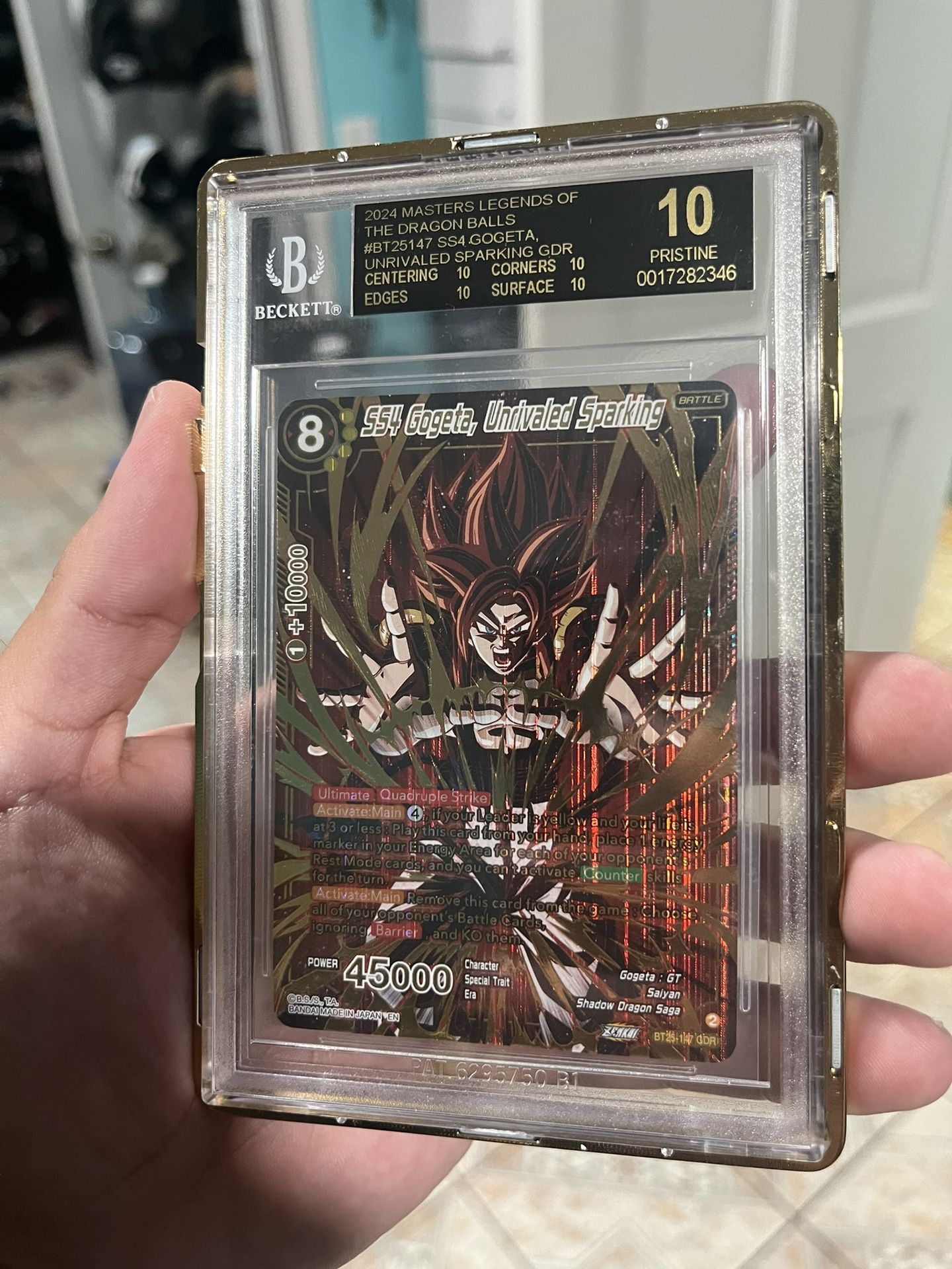 BGS Black Label Gogeta DBZ