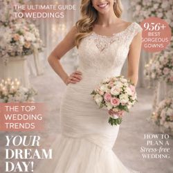 Mermaid Wedding Gown Size 8 Ivory NEW Dress