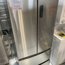 Haier Stainless Steel 15.3 Cu. Ft. French Door Refrigerator 