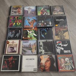 Music Compact Discs CDs Black Sabbath The Doors Johnny Cash