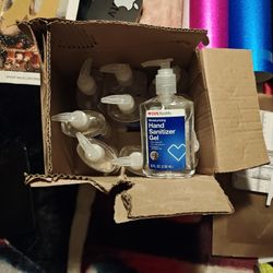 10 BOTTLES HAND SANITIZER 