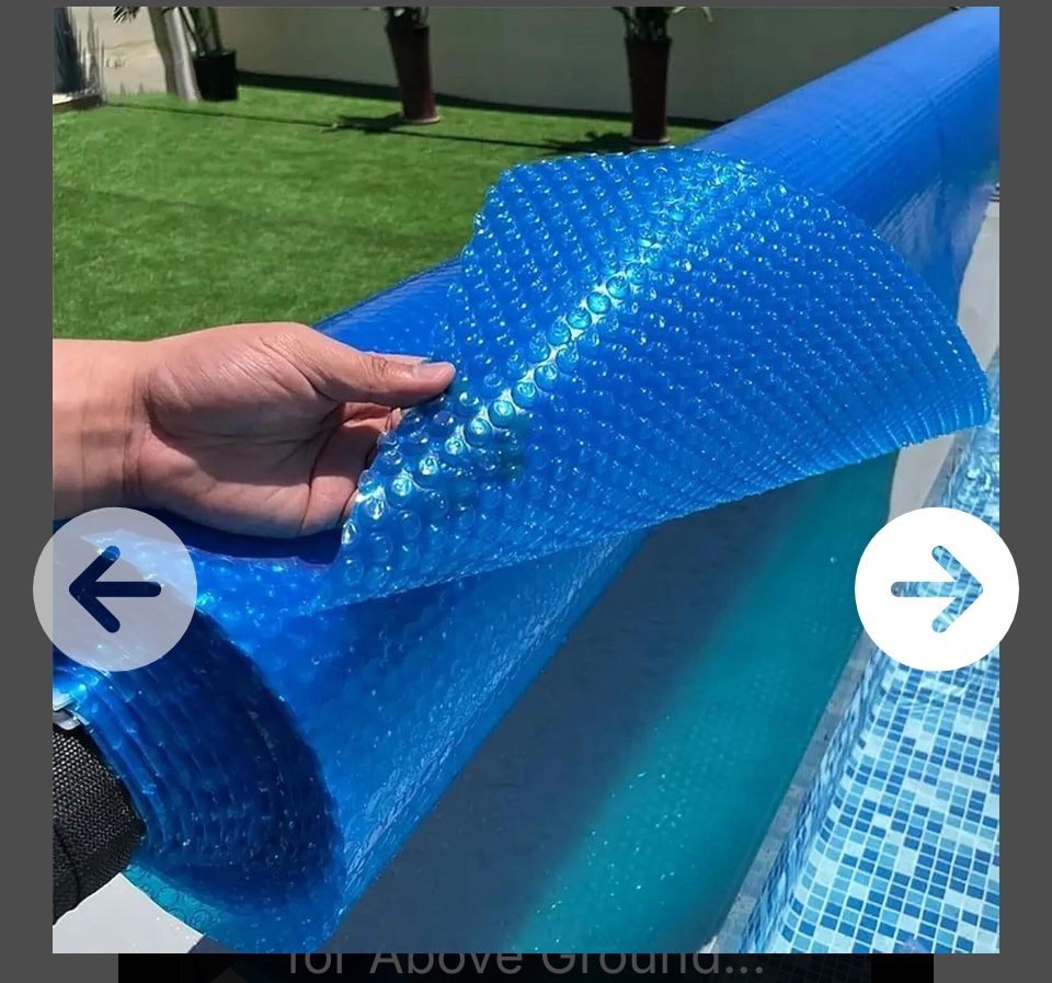 Blue Solar Pool Covers for Above Ground..